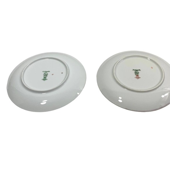 2 Vtg Hutschenreuther Selb Salad Plates Bavaria Germany Pasco Plums Grapes - Picture 2 of 7